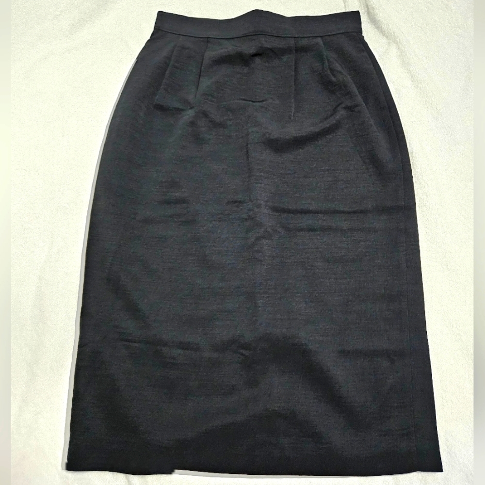 Vintage Black Alexon Pencil Skirt
